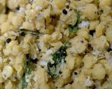 A picture of step 3 of Chana Dal Sundal.