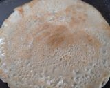 A picture of step 8 of Carrot Halwa stuffed Chila with Rabdi.