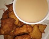 A picture of step 6 of Mandazi.