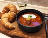 Erdélyi savanyúkáposzta-leves pirított kolbásszal, tejföllel recept fázis 7 fotója