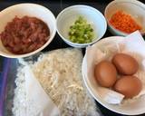 肉絲蛋炒飯食譜步驟1照片