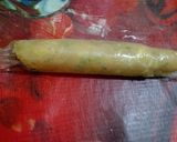 صورة لخطوة 2 من وصفة بطاطا بوري بصوص الدجاج واصابع دجاج محشي بالفرماج (جبنة)