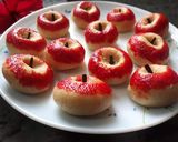 A picture of step 4 of Apple mawa delight.