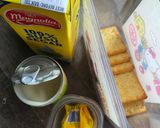 Gambar langkah 1 resipi Cheesekut Rumahan.