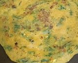 A picture of step 6 of Palak, Sesame and Hara Choliya Dosa.