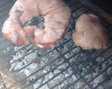 Foto del paso 2 de la receta: Asado a la parrilla de manta de chancho a la caña quemada y mollejita