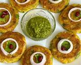 A picture of step 4 of High protein moong daal paneer cutlet.