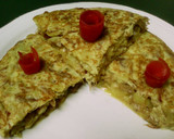Foto del paso 4 de la receta: Tortilla de patata con ropa vieja de cocido