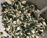 A picture of step 3 of Spinach, Tofu and Feta Empanadas.