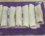A picture of step 1 of Chicken spring rolls.