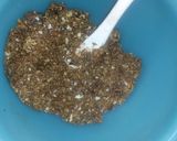 A picture of step 8 of #Khajur-oats- chocolate Ladoo.