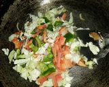 A picture of step 2 of Veg Maggie.