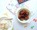 Foto langkah ke 3 dari resep Ayam Kecap Duo Bawang menu untuk anak.