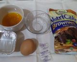 Foto langkah ke 1 dari resep Brownies Nutricake Lezat.