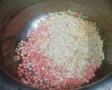 A picture of step 1 of Moong-Masar dal.