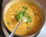 A picture of step 7 of Matar paneer.