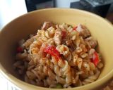Foto del paso 4 de la receta: Pastas con cerdo y verduras