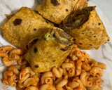 Foto del paso 5 de la receta: Wraps de carne a la plancha con vegetales y aderezo de chipotle