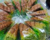 Cara Membuat Marmer Cake Pandan 5