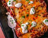 A picture of step 6 of My Chicken Enchiladas.