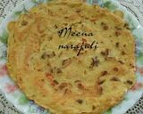 A picture of step 5 of Besan ka chila 😊😊😊.