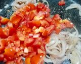 A picture of step 3 of Paneer Tawa Pulao.