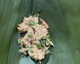 Foto langkah ke 3 dari resep Bothok Ayam Tahu Lamtoro.