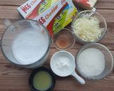 Foto langkah ke 2 dari resep Cheese Mango Sticky Rice Popsicle.