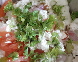 A picture of step 2 of Cucumber salad.