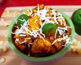 कॉर्न पनीर कैप्सिकम (Corn paneer capsicum recipe in hindi) रेसिपी चरण 4 फोटो