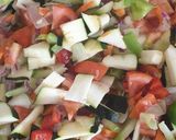 Foto del paso 1 de la receta: 🍆🥕🧅🥚Verduras con salsa de soja, champiñones huevo y arroz