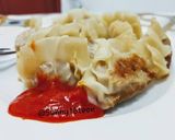 Gambar langkah 4 resipi Kuotie Dumpling.