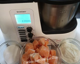 Foto del paso 1 de la receta: Helado de melón cantaloup elaborado con la Monsieur cuisine Plus
