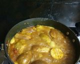A picture of step 1 of Egg plant curry.