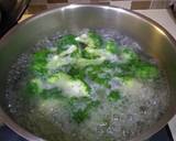 Brokoli cah jamur hioko langkah memasak 1 foto