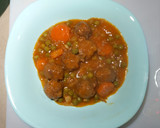 Foto del paso 10 de la receta: Albóndigas con salsa de zanahoria