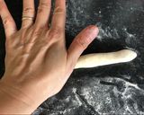 A picture of step 3 of Homemade fresh Pasta without machine (vegan friendly).
