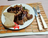 Foto del paso 8 de la receta: Lomo de cerdo con reducción de frambuesa