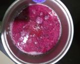 Foto langkah ke 2 dari resep Puding Lumut Buah Naga.