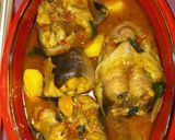 A picture of step 1 of Cat fish pepper soup.