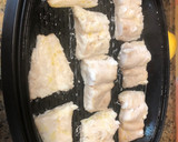 Foto del paso 4 de la receta: Merluza al vapor con crema de ajo y jerez (Mambo/Thermomix)