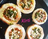 A picture of step 2 of Stuffed paneer and veggie sandwich.