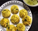 A picture of step 6 of Kanjivaram Idli.