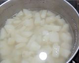Foto del paso 1 de la receta: Pastel de papas (con miel y vino)