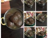 A picture of step 14 of Chocogolla Chocolate Roshogolla Fusion Chocolate with Sponge Ros.