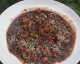Foto langkah ke 5 dari resep Cumi saus Teriyaki.
