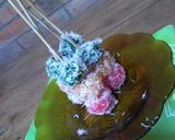 Foto langkah ke 6 dari resep Sate Singkong Pelangi.