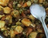 A picture of step 7 of Yummy chaat katori.