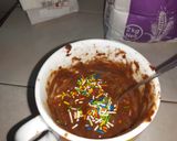 A picture of step 4 of Chocolate Mug Cake.