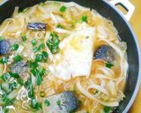 蛋香茄汁鯖魚湯麵的食譜步驟6照片